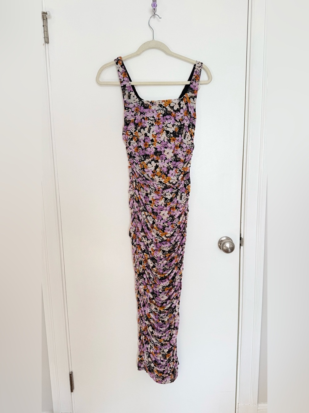 Floral Ruched Dress